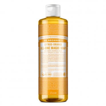 Dr Bronner's Organic Citrus-Orange All-One Magic Soap - 475ml