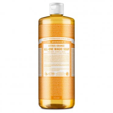 Dr Bronner's Organic Citrus-Orange All-One Magic Soap - 945ml