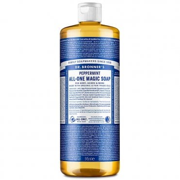 Dr Bronner's Organic Peppermint All-One Magic Soap - 945ml