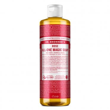 Dr Bronner's Organic Rose All-One Magic Soap - 475ml