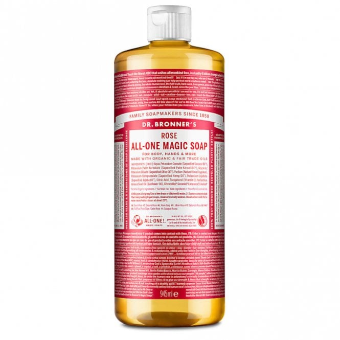 Dr Bronner's Organic Rose All-One Magic Soap - 945ml