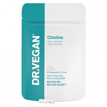 DR.VEGAN Choline 600mg - 60 Capsules