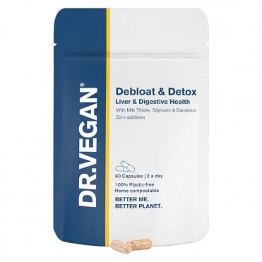 DR.VEGAN Debloat & Detox for Liver & Digestive Health - 60 Capsules