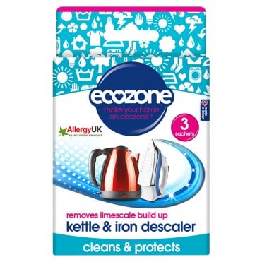 Ecozone Kettle & Iron Descaler - 3 Sachets