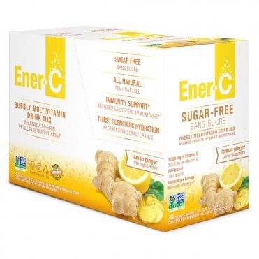 Ener-Life Ener-C Lemon & Ginger Sugar-Free Effervescent Vitamin C Drink - 30 Sachets