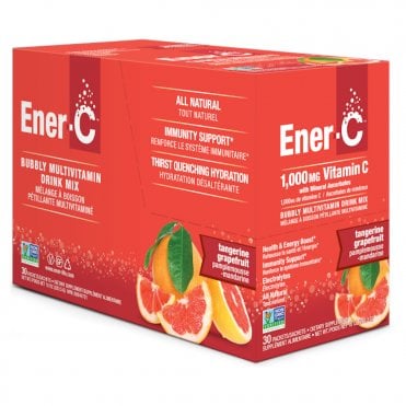 Ener-Life Ener-C Tangerine Grapefruit Effervescent Vitamin C Drink - 30 Sachets