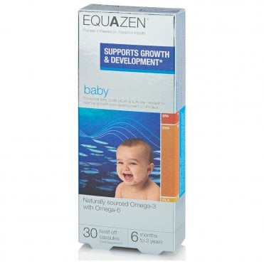 Equazen Baby Omega 3 & Omega 6 - 30 Capsules