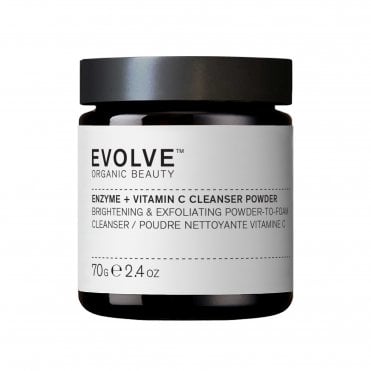 Evolve Organic Enzyme + Vitamin C Cleanser Powder - 70g