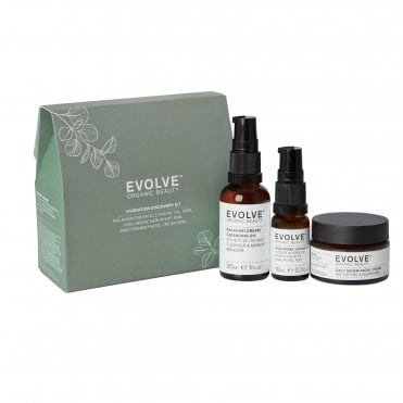 Evolve Organic Hydration Discovery Kit - 1 x 10ml, 2 x 30ml