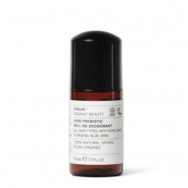 Evolve Organic Pure Prebiotic Roll On Deodorant - 50ml