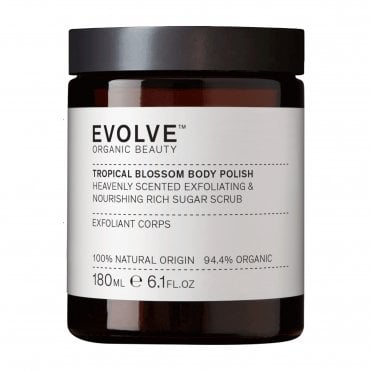 Evolve Organic Tropical Blossom Body Polish - 180ml