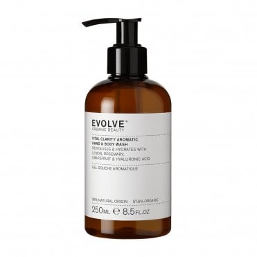 Evolve Organic Vital Clarity Aromatic Hand & Body Wash - 250ml