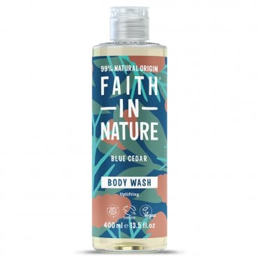 Faith in Nature Blue Cedar Uplifting Body Wash - 400ml