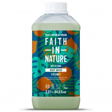 Faith in Nature Coconut Uplifting Body Wash Refill - 2.5 Litre