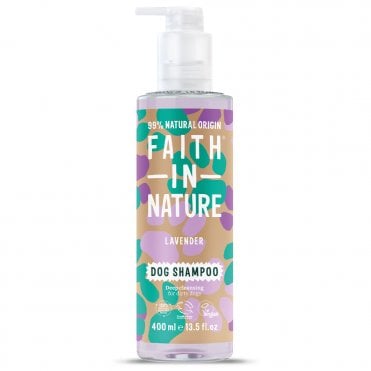 Faith in Nature Deep Cleansing Lavender Dog Shampoo - 400ml