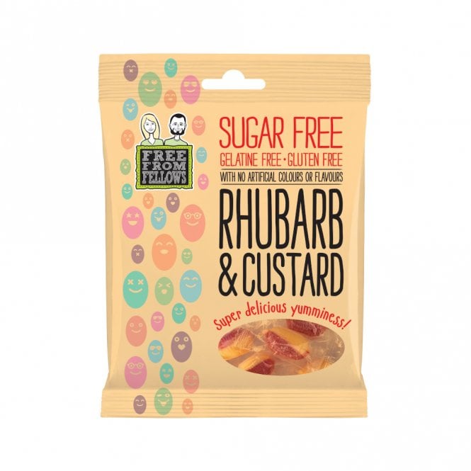 Free From Fellows Rhubarb & Custard - 70g