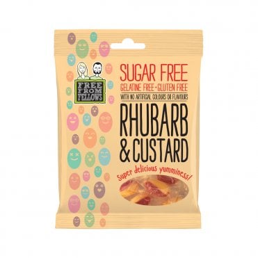 Free From Fellows Rhubarb & Custard - 70g