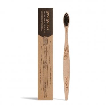 Georganics Natural Beechwood Soft Toothbrush