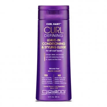 Giovanni Curl Habit Curl Defining Leave-In Conditioning & Styling Elixir - 250ml