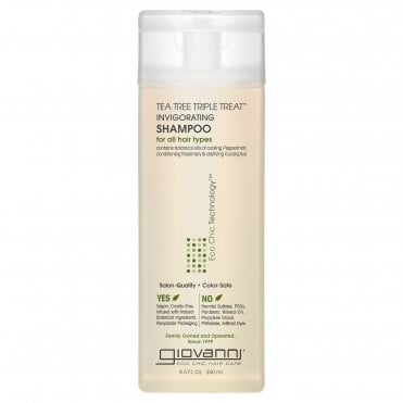 Giovanni Tea Tree Triple Treat Invigorating Shampoo - 250ml