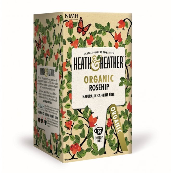 Heath & Heather Organic Rosehip - 20 Teabags