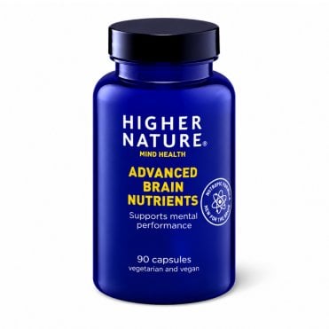 HIGHER NATURE Advanced Brain Nutrients - 90 Vegicaps