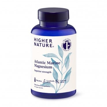 HIGHER NATURE Atlantic Marine Magnesium - 90 x 300mg Vegicaps