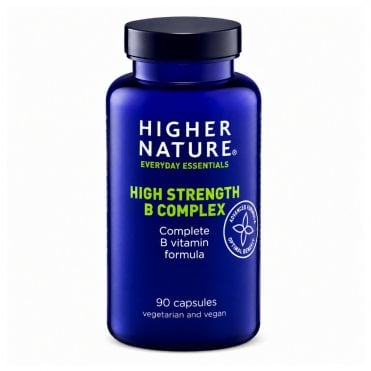 HIGHER NATURE High Strength B Complex - 90 Vegicaps