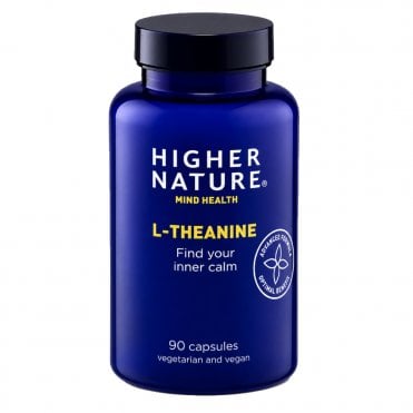 HIGHER NATURE L-Theanine - 90 Vegicaps