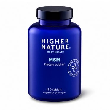 HIGHER NATURE MSM - 180 Tablets