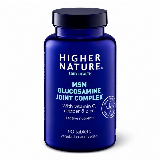 HIGHER NATURE MSM Glucosamine Joint Complex - 90 Tablets
