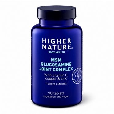 HIGHER NATURE MSM Glucosamine Joint Complex - 90 Tablets