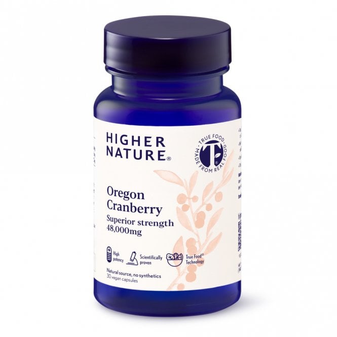HIGHER NATURE Oregon Cranberry - 30 Vegicaps
