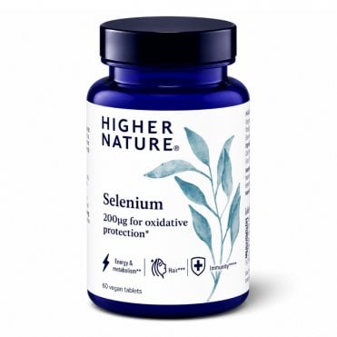 HIGHER NATURE Selenium - 60 Tablets