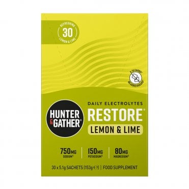Hunter & Gather Lemon & Lime Restore Daily Electrolytes - 30 Sachets
