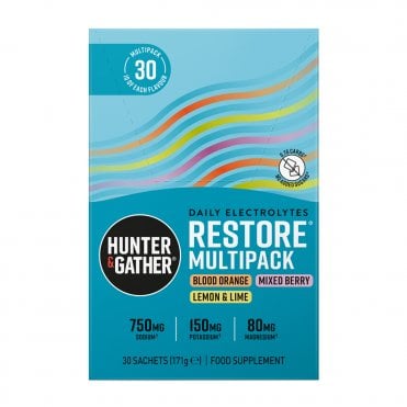 Hunter & Gather Multipack Restore Daily Electrolytes - 30 Sachets
