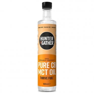 Hunter & Gather Organic Pure Coconut C8 MCT Oil - 500ml