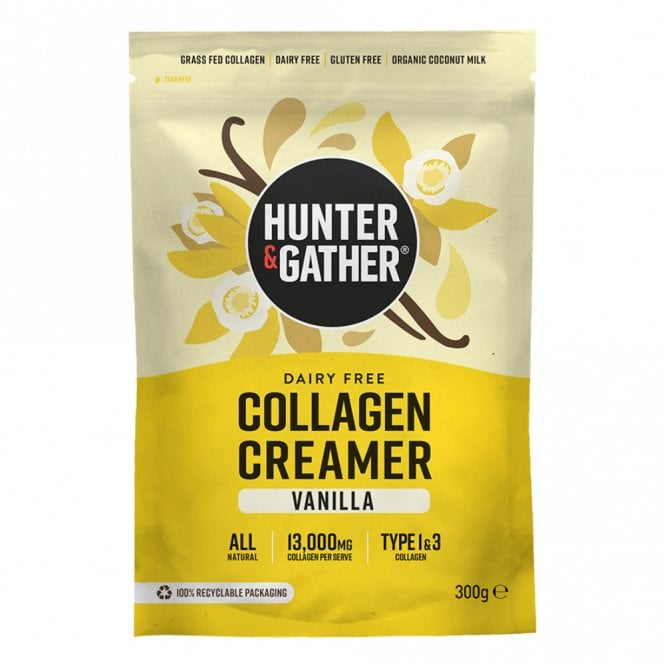 Hunter & Gather Vanilla Collagen Creamer - 300g Powder