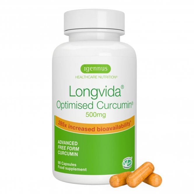 Igennus Longvida Optimised Curcumin - 90 Vegicaps