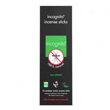 incognito Citronella Insect Repellent Incense Sticks - 10 Sticks
