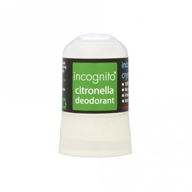incognito Natural Crystal Citronella Deodorant Stick - 64g