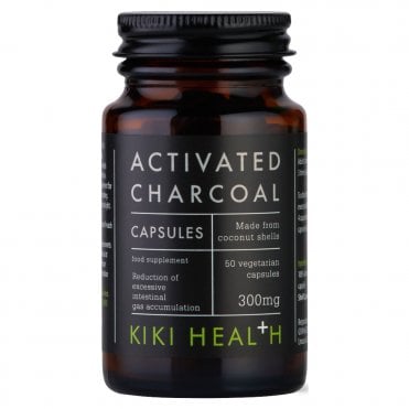 KIKI Health Activated Charcoal - 50 Vegicaps