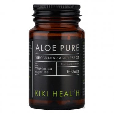 KIKI Health Aloe Pure - 20 x 600mg Vegicaps