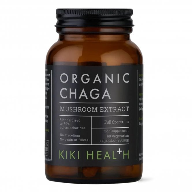 KIKI Health Organic Chaga - 60 Vegicaps