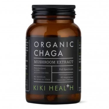 KIKI Health Organic Chaga - 60 Vegicaps