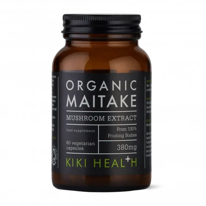 KIKI Health Organic Maitake - 60 x 380mg Vegicaps
