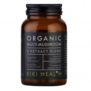 KIKI Health Organic Multi-Mushroom - 60 x 400mg Vegicaps