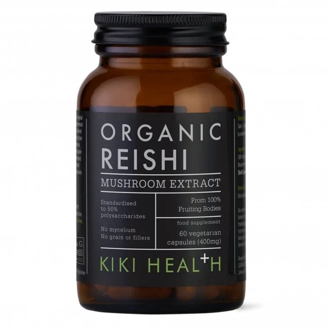 KIKI Health Organic Reishi - 60 x 400mg Vegicaps