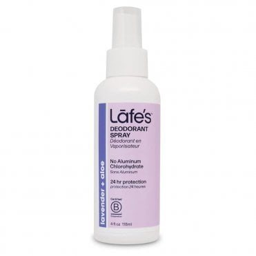 Lafe's Lavender + Aloe Deodorant Spray - 118ml