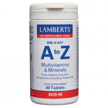 LAMBERTS A-Z Multi Vitamins & Minerals - 60 Tablets